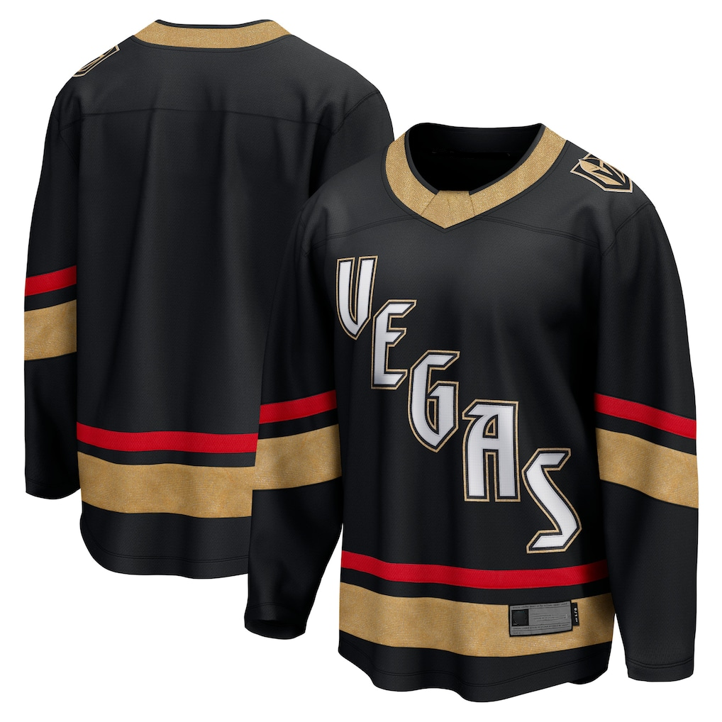 Rebec VG.Knights Black Special Edition 2.0 Breakaway Blank Jerseys