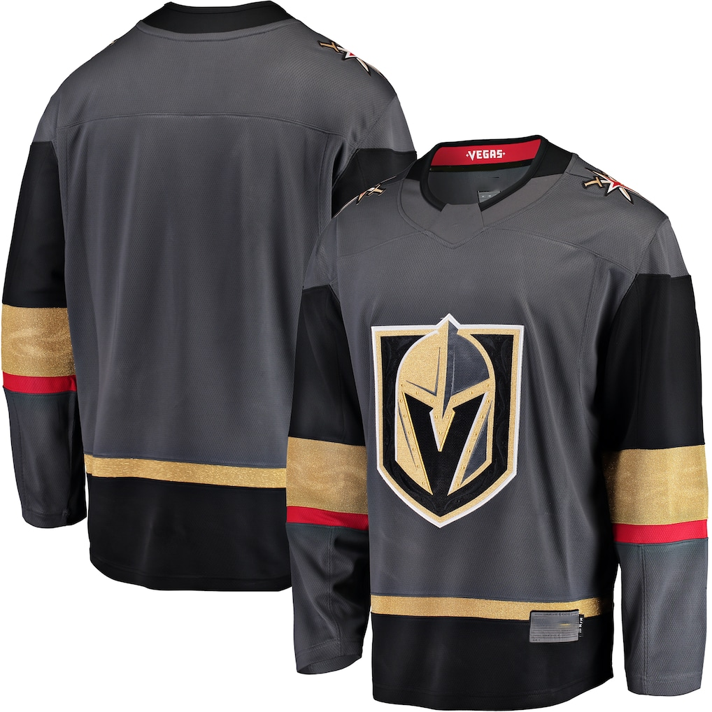 Rebec VG.Knights Gray Breakaway Alternate Jerseys