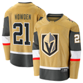 Rebec VG.Knights #21 Brett Howden Gold Home Premier Breakaway Player Jerseys