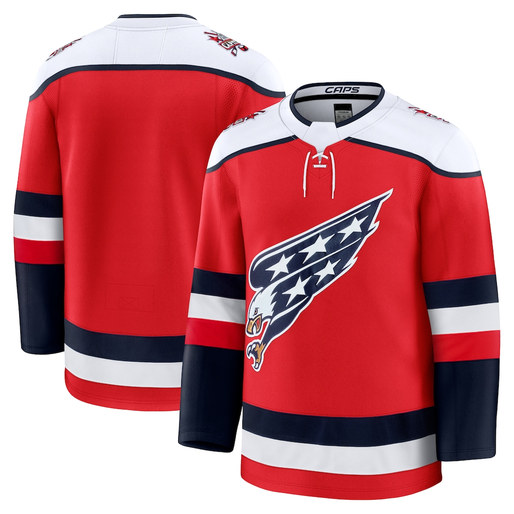 Rebec W.Capitals Red Alternate Premium Jerseys