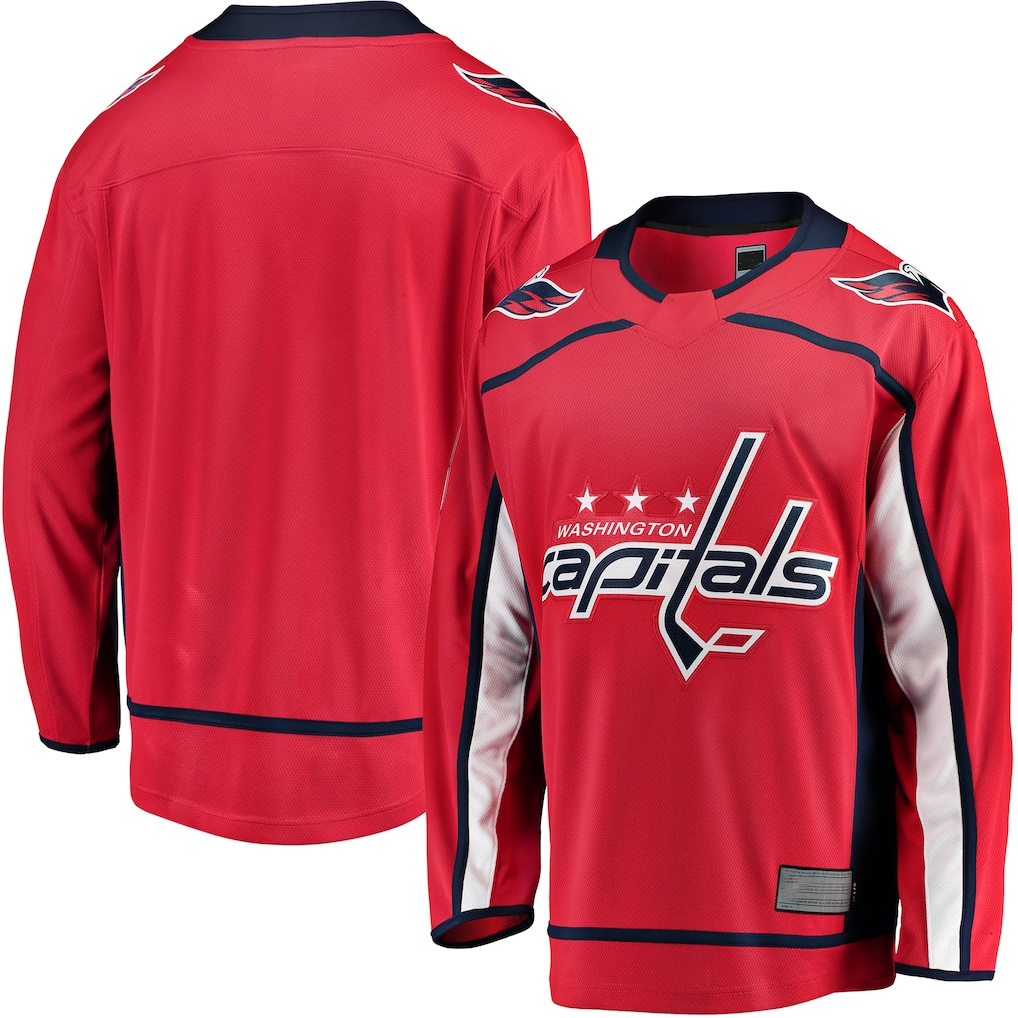 Rebec W.Capitals Red Breakaway Home Jerseys
