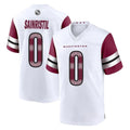 Rebec W.Commanders #0 Mike Sainristil Player White Game Home Stitched Jerseys