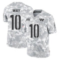 Rebec W.Commanders #10 Tress Way Player Arctic Camo Limited Salute To Service Home Game Stitched Jerseys