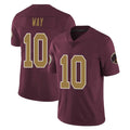 Rebec W.Commanders #10 Tress Way Player Burgundy Alternate Vapor Untouchable Home Game Stitched Jerseys