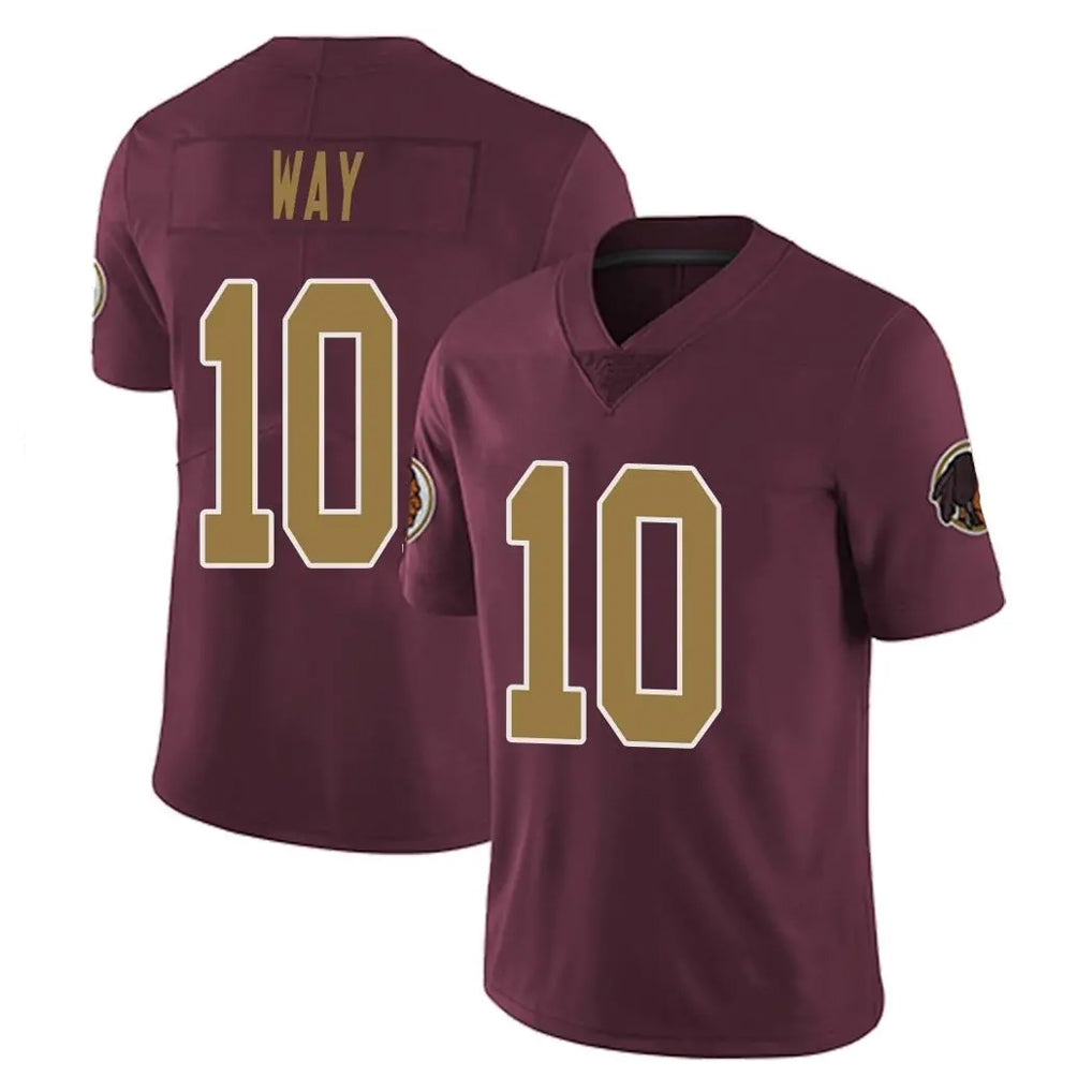 Rebec W.Commanders #10 Tress Way Player Burgundy Alternate Vapor Untouchable Home Game Stitched Jerseys