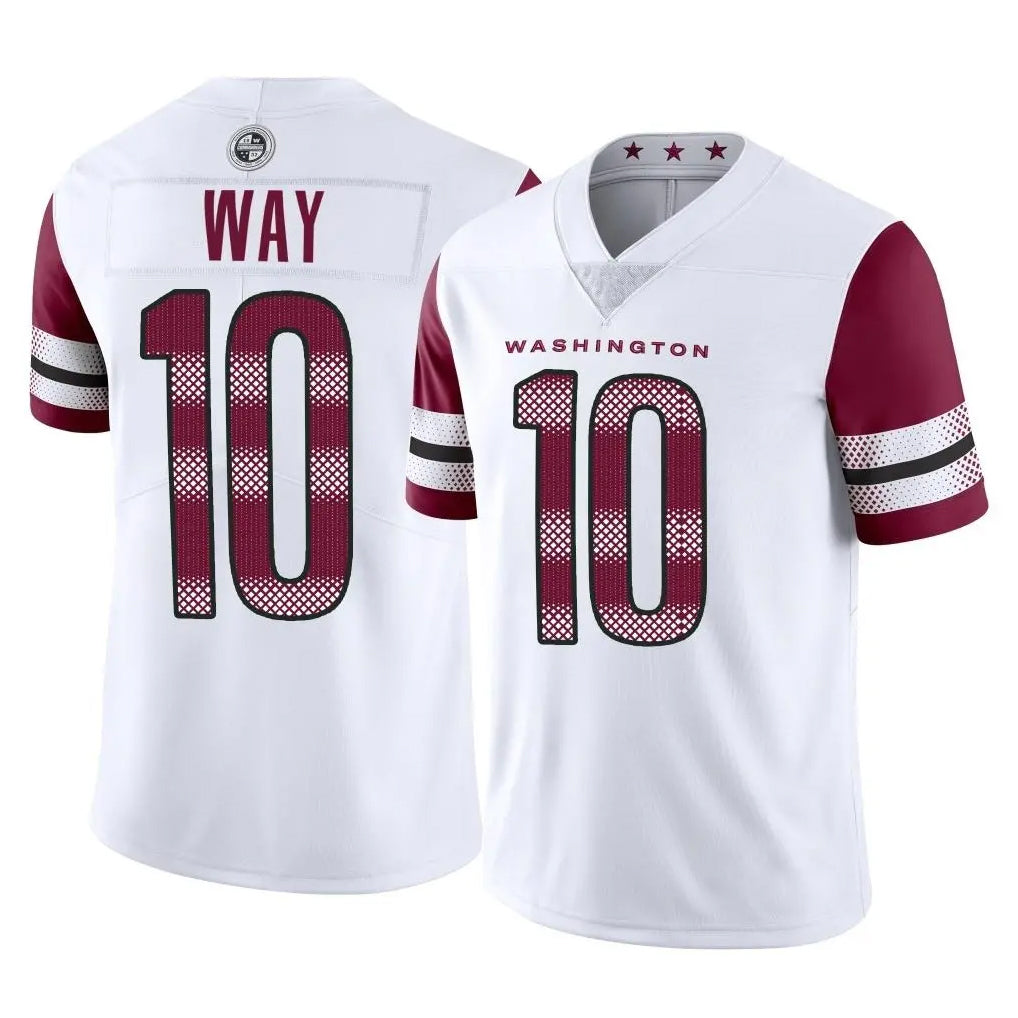 Rebec W.Commanders #10 Tress Way Player White Limited Vapor Home Game Stitched Jerseys