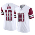 Rebec W.Commanders #10 Tress Way Player White Limited Vapor Home Game Stitched Jerseys