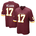 Rebec W.Commanders #17 Terry Mclaurin Player Burgundy Team Color Home Game Stitched Jerseys