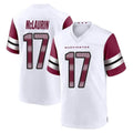 Rebec W.Commanders #17 Terry Mclaurin Player White Game Home Stitched Jerseys