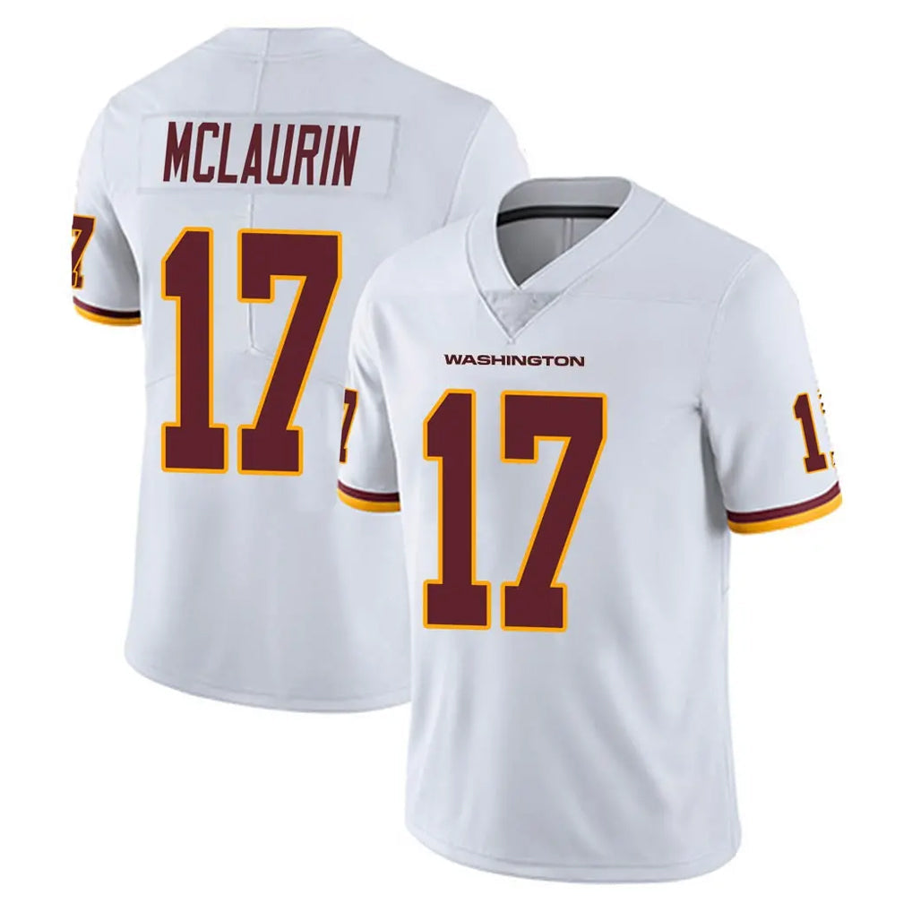 Rebec W.Commanders #17 Terry Mclaurin Player White Limited Vapor Untouchable Home Game Stitched Jerseys