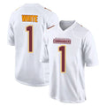 Rebec W.Commanders #1 Rachaad White Player White Tundra Fashion Home Game Stitched Jerseys