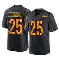 Rebec W.Commanders #25 Nick Cross Player Black Home Game Stitched Jerseys