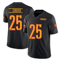 Rebec W.Commanders #25 Nick Cross Player Black Limited Vapor F.U.S.E. Home Game Stitched Jerseys
