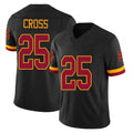 Rebec W.Commanders #25 Nick Cross Player Black Limited Vapor Home Game Stitched Jerseys