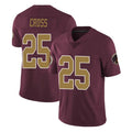 Rebec W.Commanders #25 Nick Cross Player Burgundy Alternate Vapor Untouchable Home Game Stitched Jerseys