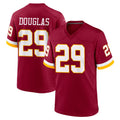 Rebec W.Commanders #29 Rasul Douglas Player Burgundy Game Home Stitched Jerseys