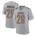 Rebec W.Commanders #29 Rasul Douglas Player Gray Atmosphere Fashion Home Game Stitched Jerseys
