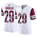 Rebec W.Commanders #29 Rasul Douglas Player White Limited Vapor Home Game Stitched Jerseys