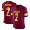Rebec W.Commanders #2 Amik Robertson Player Burgundy Limited Vapor Home Game Stitched Jerseys