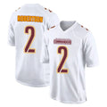 Rebec W.Commanders #2 Amik Robertson Player White Tundra Fashion Home Game Stitched Jerseys