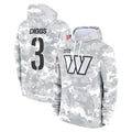 Rebec W.Commanders #3 Stefon Diggs Player Arctic Camo Limited Salute to Service Pullover Hoodies Game Stitched Jerseys