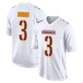 Rebec W.Commanders #3 Stefon Diggs Player White Tundra Fashion Home Game Stitched Jerseys