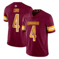Rebec W.Commanders #4 Frankie Luvu Player Burgundy Limited Vapor Home Game Stitched Jerseys