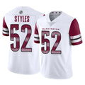 Rebec W.Commanders #52 Sonny Styles Player White Limited Vapor Home Game Stitched Jerseys