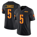 Rebec W.Commanders #5 Jayden Daniels Player Black Limited Vapor F.U.S.E. Home Game Stitched Jerseys