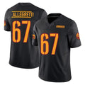 Rebec W.Commanders #67 Nick Allegretti Player Black Limited Vapor F.U.S.E. Home Game Stitched Jerseys