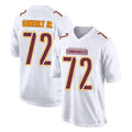 Rebec W.Commanders #72 Josh Conerly Jr. Player White Tundra Fashion Home Game Stitched Jerseys