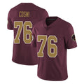 Rebec W.Commanders #76 Sam Cosmi Player Burgundy Alternate Vapor Untouchable Home Game Stitched Jerseys