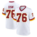 Rebec W.Commanders #76 Sam Cosmi Player White Home Game Stitched Jerseys