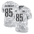 Rebec W.Commanders #85 Chig Okonkwo Player Arctic Camo Limited Salute To Service Home Game Stitched Jerseys