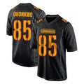 Rebec W.Commanders #85 Chig Okonkwo Player Black Carbon Fashion Home Game Stitched Jerseys