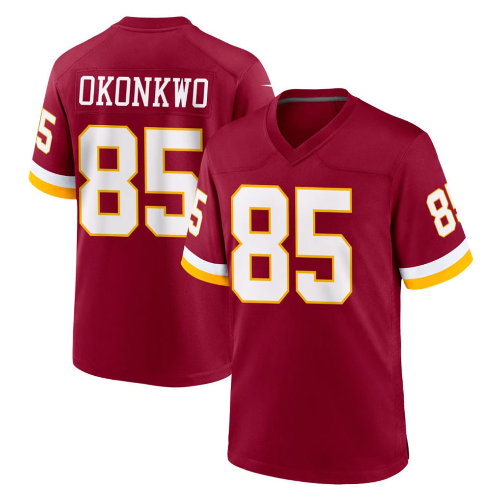 Rebec W.Commanders #85 Chig Okonkwo Player Burgundy Game Home Stitched Jerseys