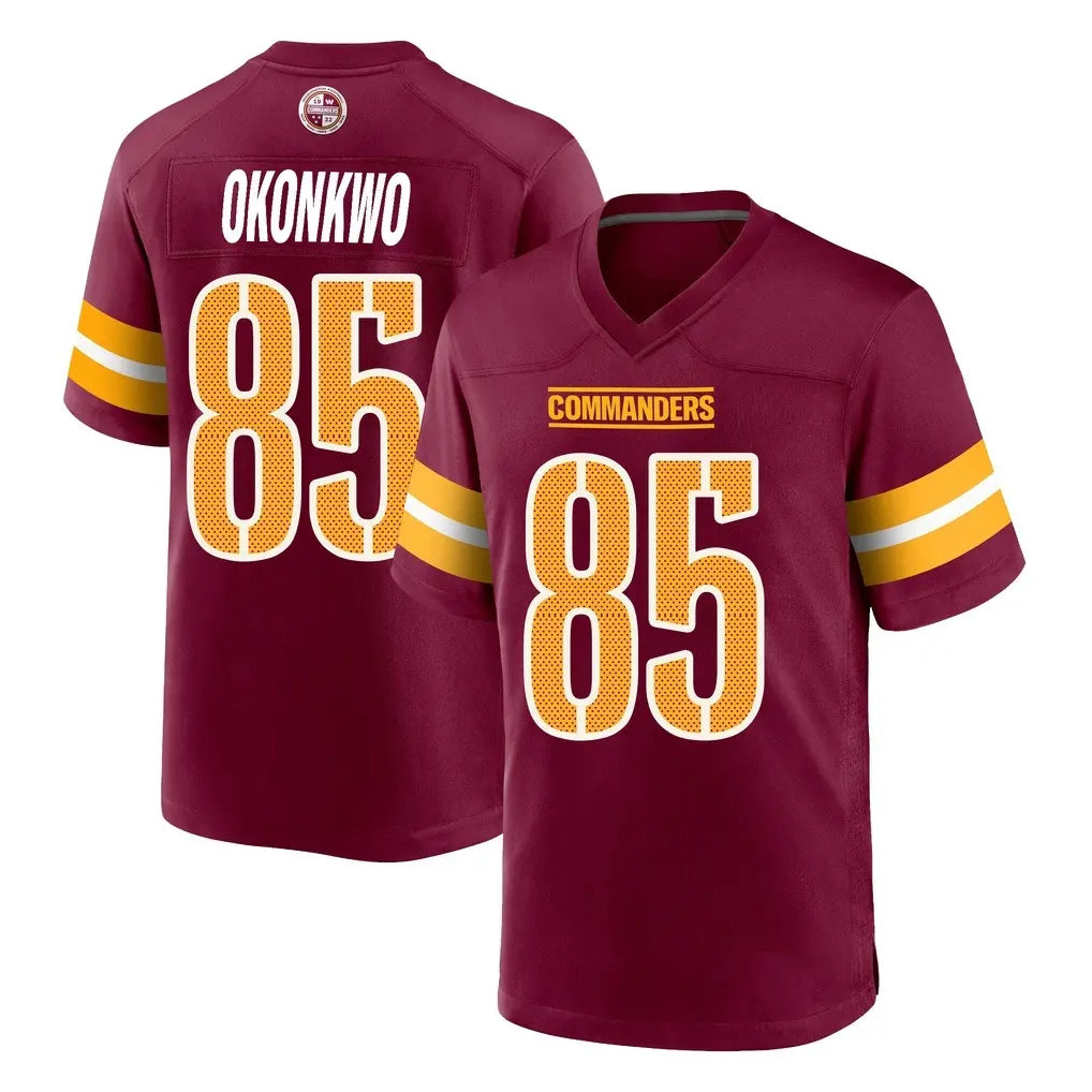 Rebec W.Commanders #85 Chig Okonkwo Player Burgundy Home Game Stitched Jerseys