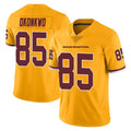 Rebec W.Commanders #85 Chig Okonkwo Player Gold Limited Color Rush Home Game Stitched Jerseys