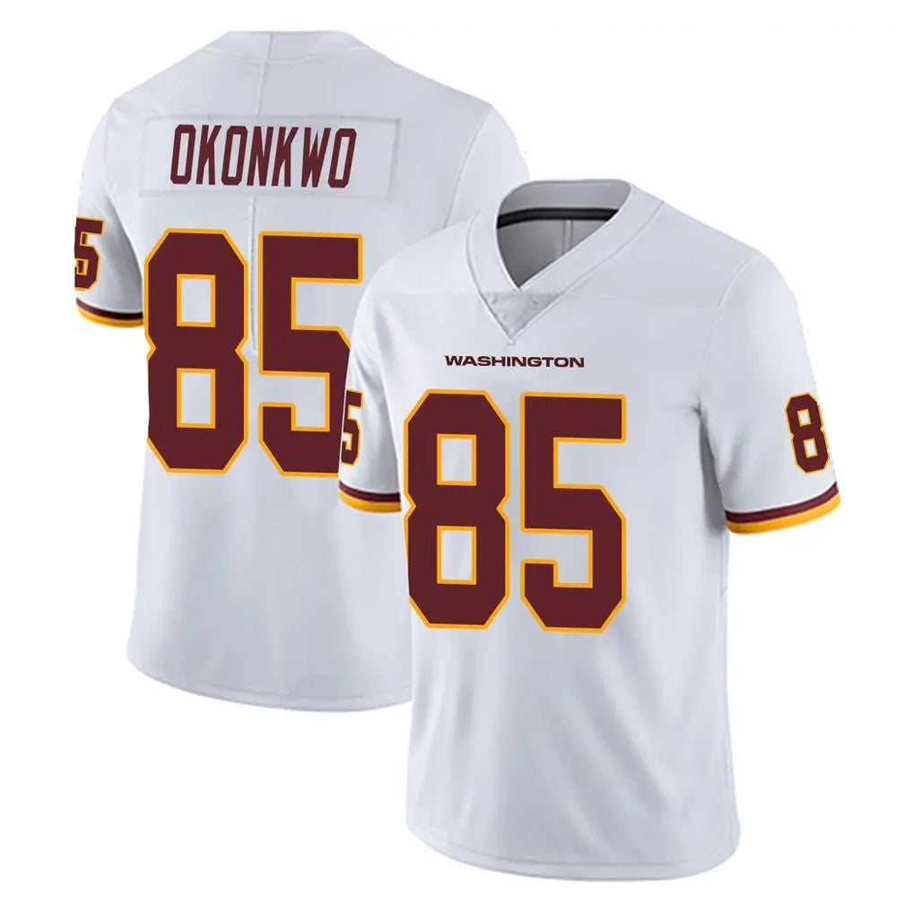 Rebec W.Commanders #85 Chig Okonkwo Player White Limited Vapor Untouchable Home Game Stitched Jerseys