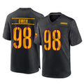 Rebec W.Commanders #98 Odafe Oweh Player Black Home Game Stitched Jerseys