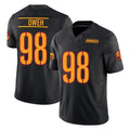 Rebec W.Commanders #98 Odafe Oweh Player Black Limited Vapor F.U.S.E. Home Game Stitched Jerseys