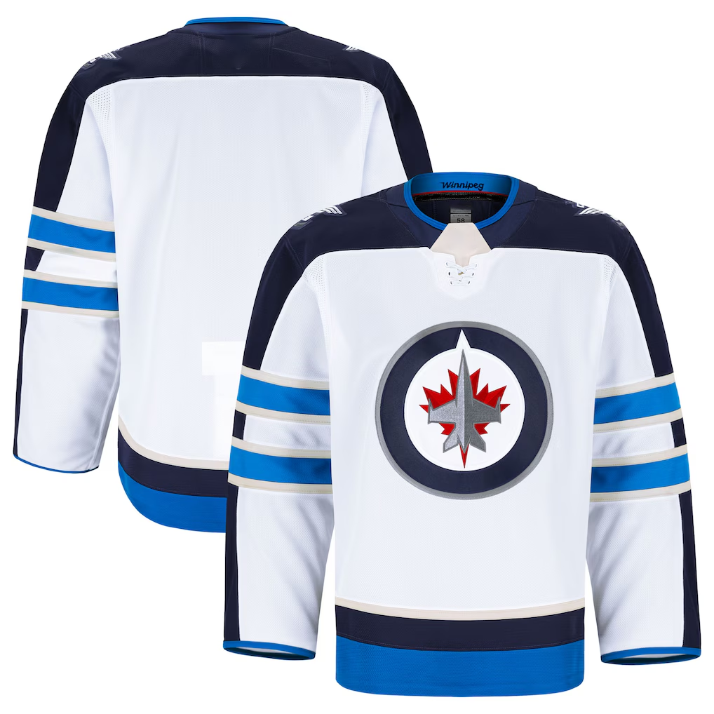 Rebec W.Jets White Away Authentic Pro Jerseys