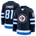 Rebec W.Jets #81 Kyle Connor Navy Home Premium Jerseys
