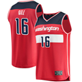 Rebec W.Wizards #16 Anthony Gill Red Fast Break Replica Jerseys - Icon Edition