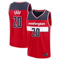 Rebec W.Wizards #20 Alex Sarr Red Fast Break Replica Jerseys - Icon Edition