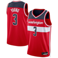 Rebec W.Wizards #3 Trae Young Red Swingman Jerseys - Icon Edition