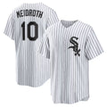 Rebec  Chicago White Sox #10 Chase Meidroth White  Home Replica Jersey