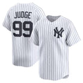 Rebec New York Yankees #99 Aaron Judge White  Home Limited Player Jersey 2