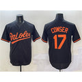 Rebec Baltimore Orioles #17 Colton Cowser Black  Cool Base Stitched Jersey