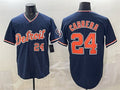 Rebec Detroit Tigers #24 Miguel Cabrera Navy  2026 Alternate Vapor Premier Limited Stitched Jersey